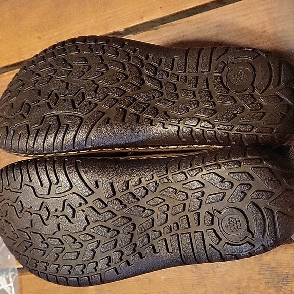 BORN Leather clogs sz 7 never worn - Picture 4 of 7